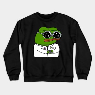 Scientist Pepe Lab coat Apu Crewneck Sweatshirt